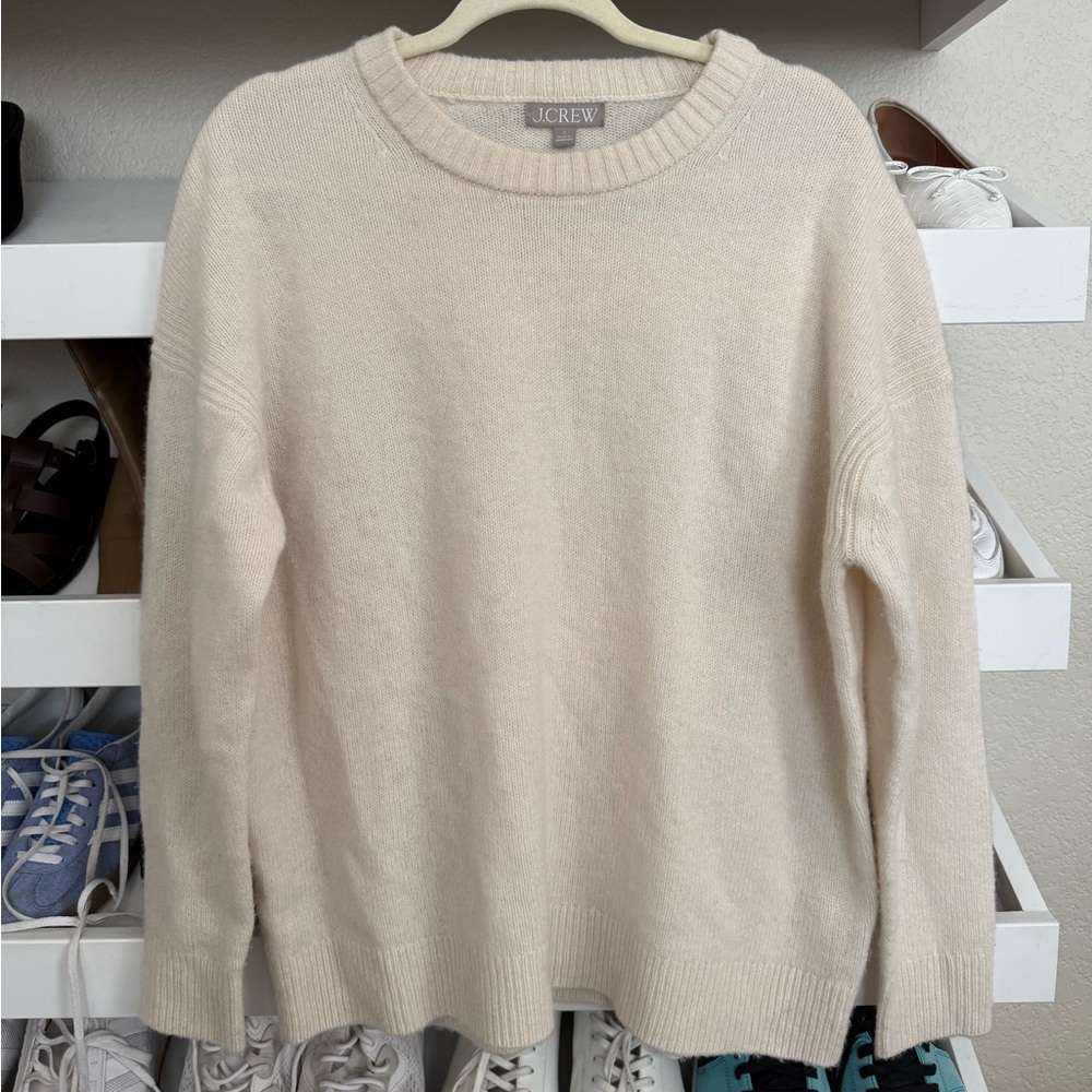 J. Crew Beige Knit Pullover